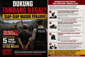 MENDUKUNG TAMBANG ILEGAL? JANGAN ANGGAP ITU SEKADAR PILIHAN, ITU RISIKO HUKUM 5 ChatGPT Image 27 Jul 2026 12.55.52